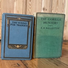 R M BALLANTYNE & THE  -- 2 Books HB 1897 1903