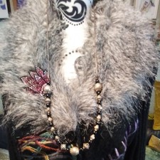 Indian Silver Necklace with