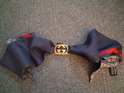 Gucci silk twill - twill, neck