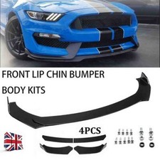 For Nissan Navara Qashqai Juke Gloss Front Bumper Spoiler Lip Splitter Body Chin