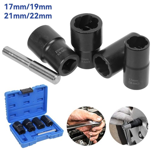 Locking wheel nut remover - locking,