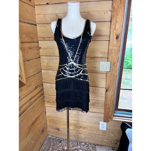 Vintage flapper dress womens - dress,