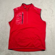 Adidas Gilet Mens Large Red