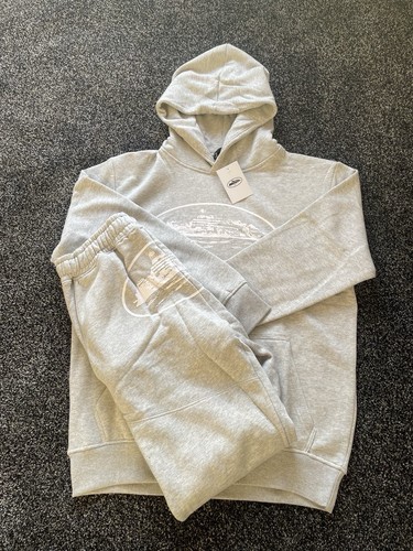 Corteiz grey tracksuit - grey, xs