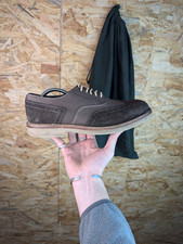 Barbour Bavian Derby Two Tone Brogues Suede Wingtip Smart Formal Shoes Size UK 8