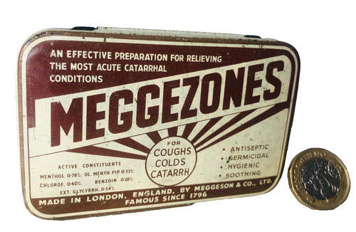 Advertising tin metal - advertising,