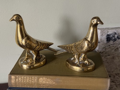 Pair antique solid - pair,