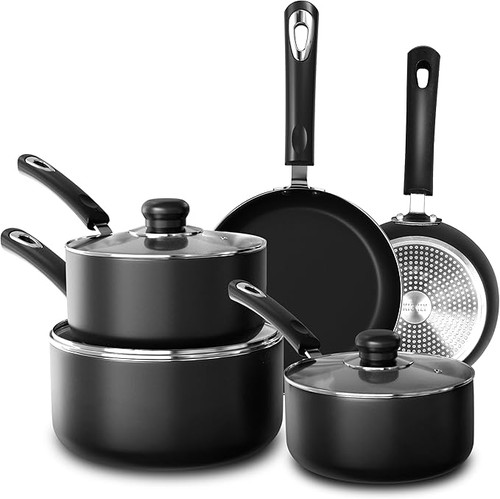 Pcs kitchen cookware set - 8,