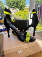 Neon Yellow And Black Faux