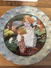 Vintage plate  A Tisket, A