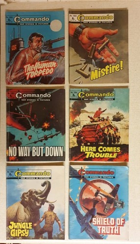 122 boys comics commando - 122,