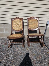 VTG Victorian Folding Carved