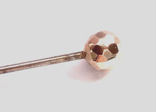 9ct Rose Gold stick tie or hat