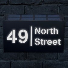 Personalised LED Solar House