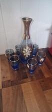 Bohemian Cobalt Blue Glass