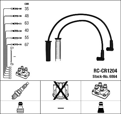 New ignition cable - cable, kit