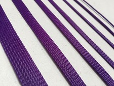Purple Braided Sleeving Cable