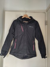 Mountain Warehouse Black Isodry Women's 3-in-1 Waterproof Jacket (Size UK 8)