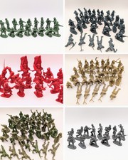 Vintage Plastic Soldiers WW1 WW2 War Figures Napoleonic Waterloo Highlanders ETC