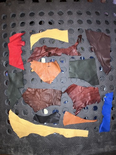 Leather scraps off - leather, craft