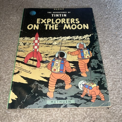 Tintin explorers the moon - tintin,