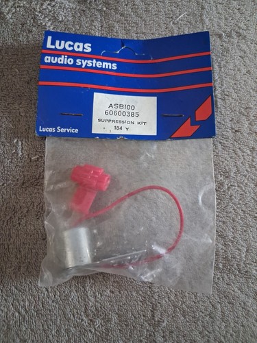 Lucas audio suppresion kit - -,