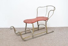 Vintage old sleigh sledge snow