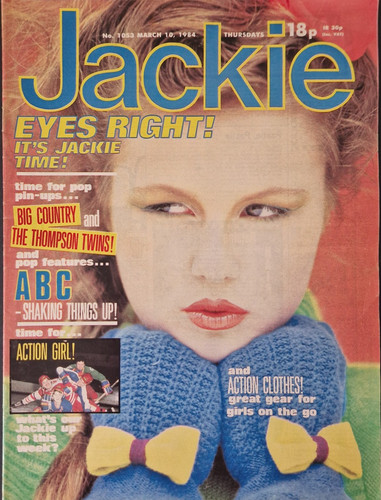 Jackie magazine march - magazine, 1984