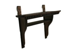 Hand Carved Wooden Wall Hall