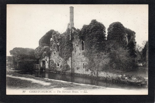 Postcard christchurch dorset - postcard,
