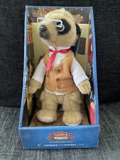 Compare The Meerkat Toy Yakov In Original Box With Certificate & Tag