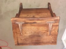 Arts &  Crafts Elm.Slipper Box