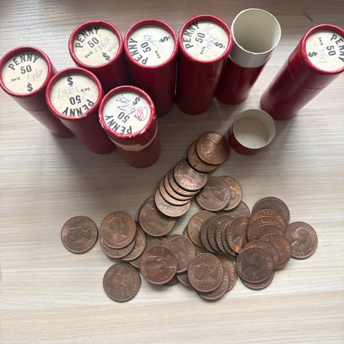 One tube 1967 pre decimal - one, of