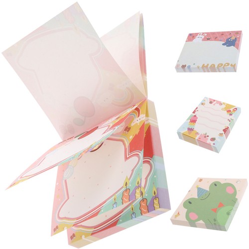 Books cartoon self stick - 4,