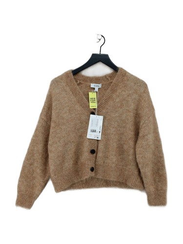 Cos women cardigan brown - women's, s