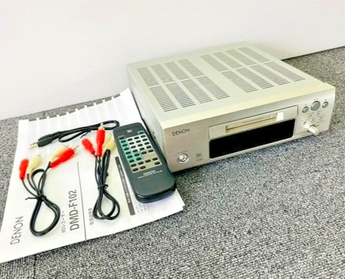 Denon dmd f102 - denon, minidisc