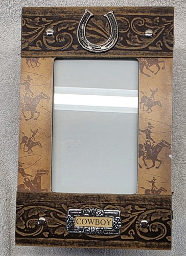 Western cowboy wooden keepsake - cowboy,