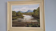 Original Vintage Irish Oil on