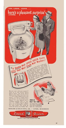 1948 speed queen washer - 1948,