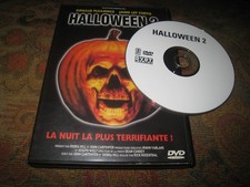 HALLOWEEN 2 USED JAMIE LEE CURTIS EIGHTIES SLASHER HORROR FRENCH IMPORT DVD.