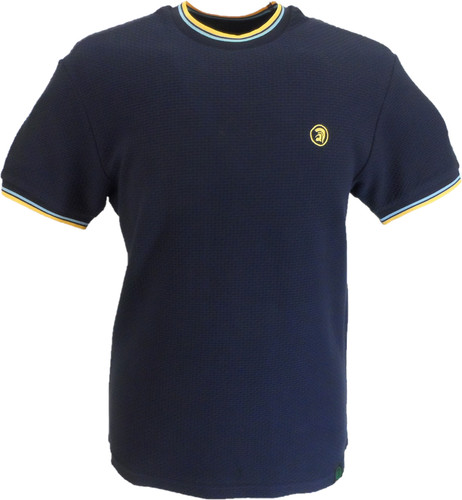 Trojan mens navy blue textured - mens,