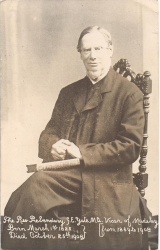 Madeley reverend yates - madeley.,