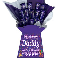 Personalised Chocolate Bouquet - DAIRY MILK