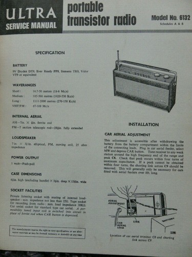 Ultra portable transistor - ultra,
