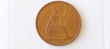 1966 QEll One Penny 1d Old