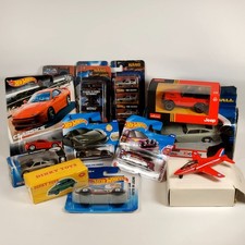 Hot Wheels x11 Diecast Cars Joblot Jada TV Vehicles Batman Boxed Corgi