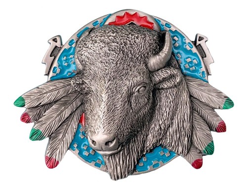 Western buffalo indian - on,