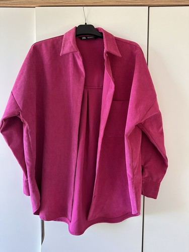 Zara pink curduroy - zara, shacket