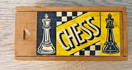 Vintage staunton wooden - staunton, chess
