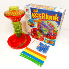 MB Games Kerplunk 2004 Golden Marble Ker-Plunk Complete Vintage Family Game